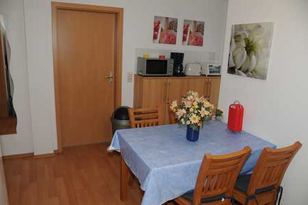 Küche zur Ferienwohnung Jonastal im Ferienhaus Thüringen in Ohrdruf